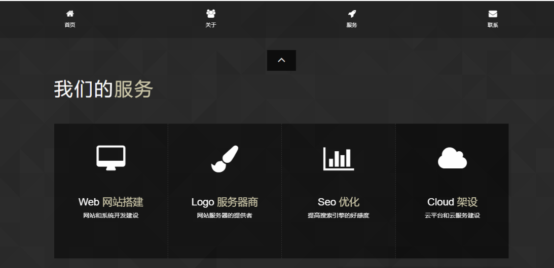HTML黑色简约团队介绍单页引导页源码 第6张插图