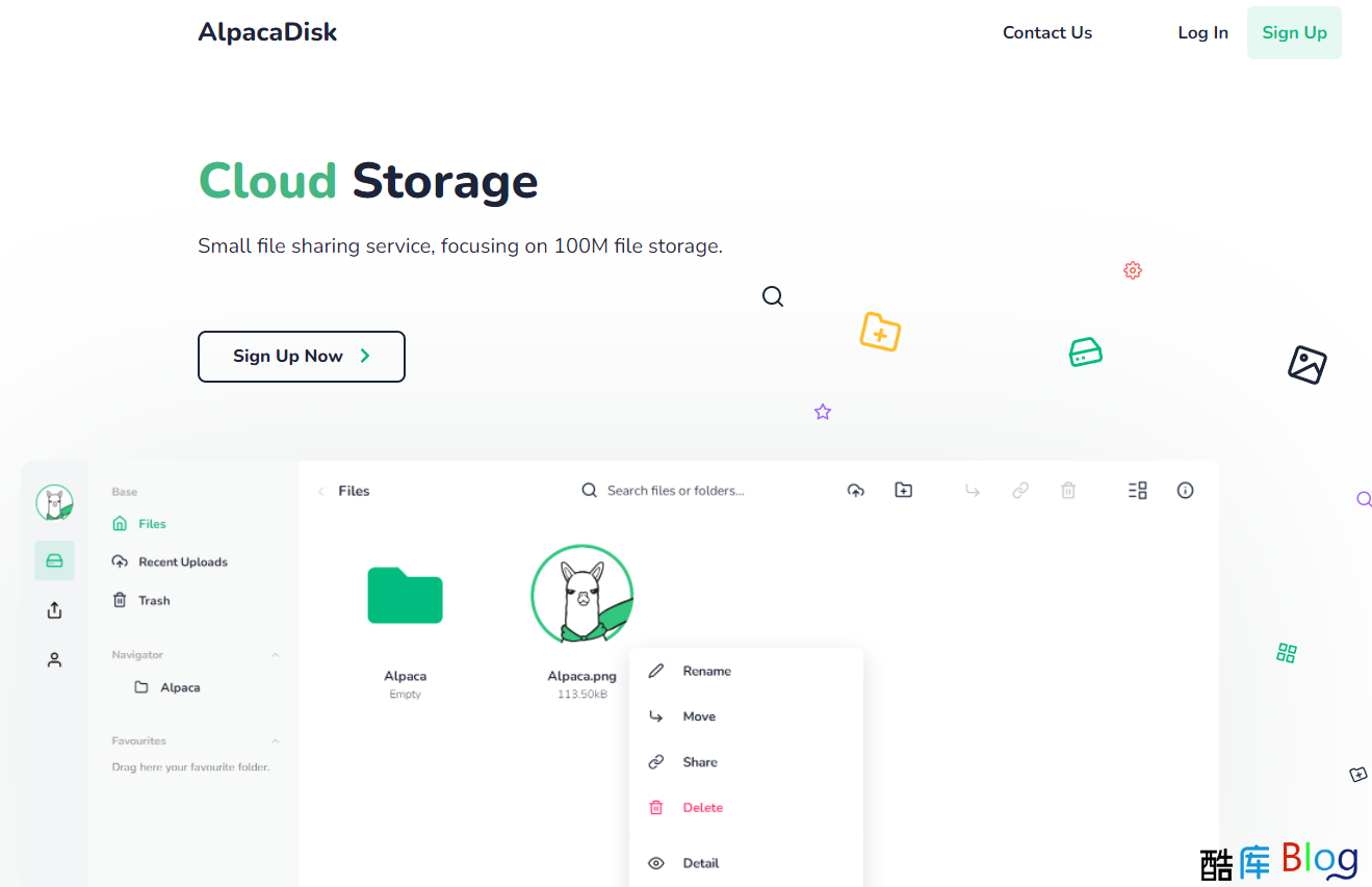 AlpacaDisk 羊驼盘 _免费的小文件快速共享服务云盘 第3张插图