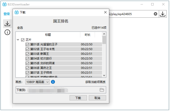 B23Downloader v0.9.5单文件版第4张插图